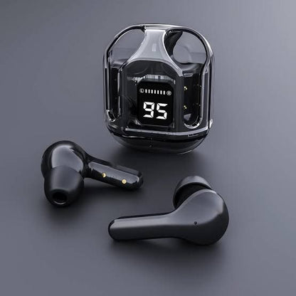 Air 31 Wireless Earbuds with Crystal Case & Type-C Charging - Bluetooth 5.3